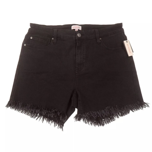 Molly & Isadora | Hi Rise Cut Off Shorts - Picture 1 of 4